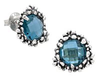 Pendientes Giovanni Raspini Mujer Blue Ivy in Plata Cristallo 12431 - 12431